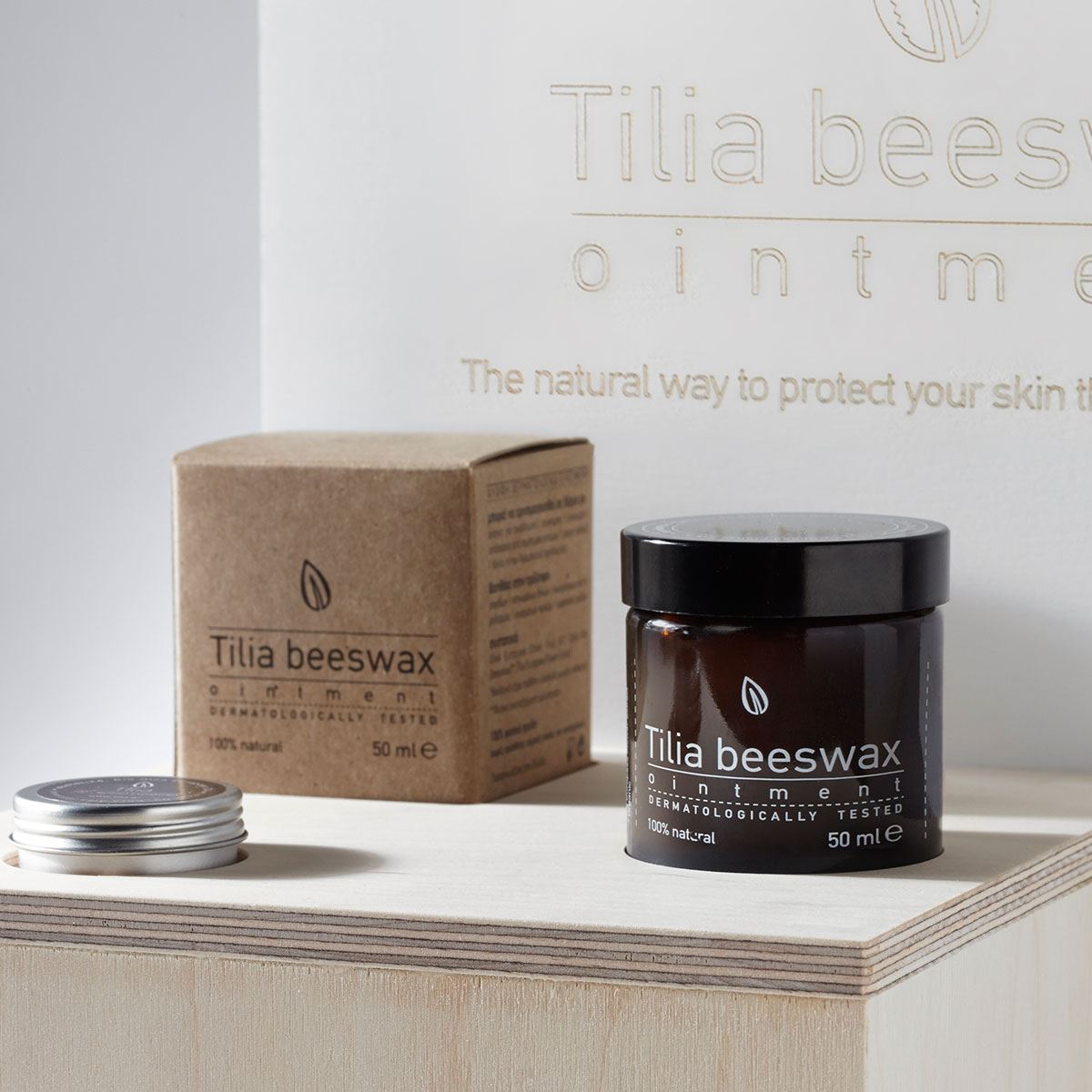 Tilia Beeswax Ointment Allinone, for face, boby, kids, babies Greek