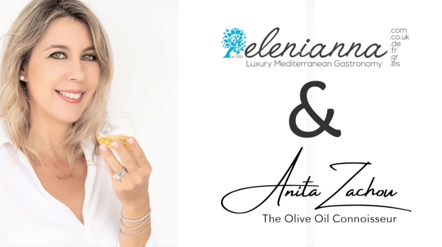 Elenianna.com is pleased to announce the beginning of the collaboration with Expert Olive Oil Taster Anita Zachou.