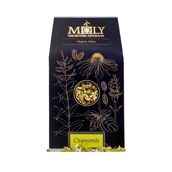 Chamomile Flowers Organic Herb - 100%  Natural 80g Moly
