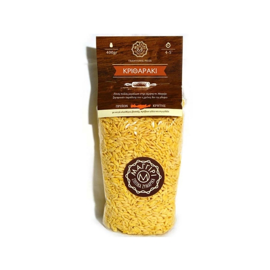 Authentic Cretan Handmade Pasta Little Barley – Maggiri 400g