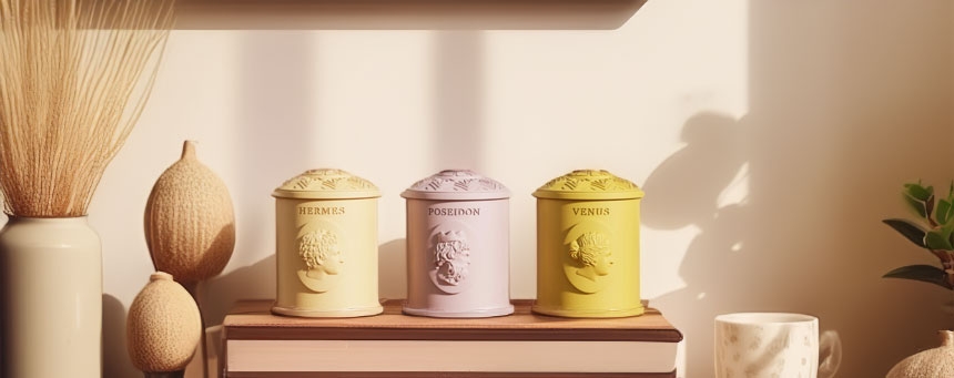 Luxury Handmade Concrete Candles: A Fusion of Art, Myth, and Ambiance
